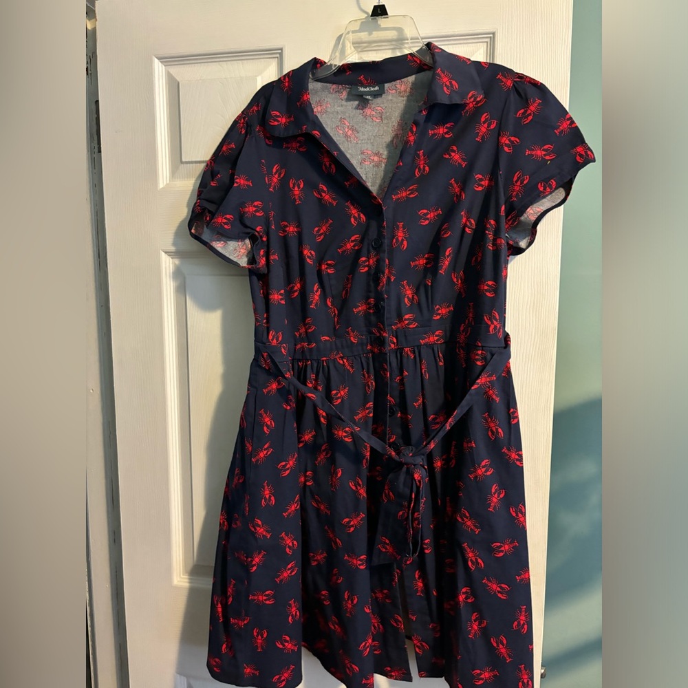 ModCloth button down Lobster dress 1X